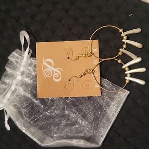 Plunder Silver and Gold earrings